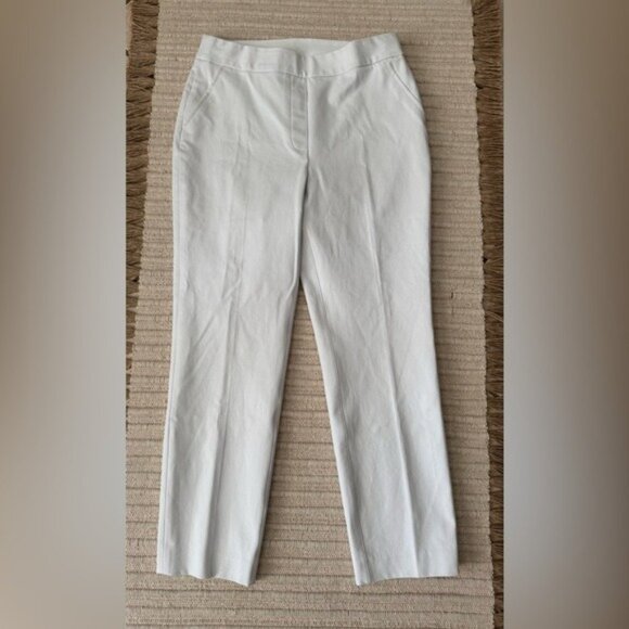 Spanx White High-Rise Slim Ankle Pants M‎ - Picture 2 of 7